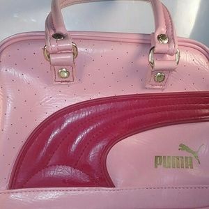 Pink Puma Retro BubbleGum Pink  Purse Handbag